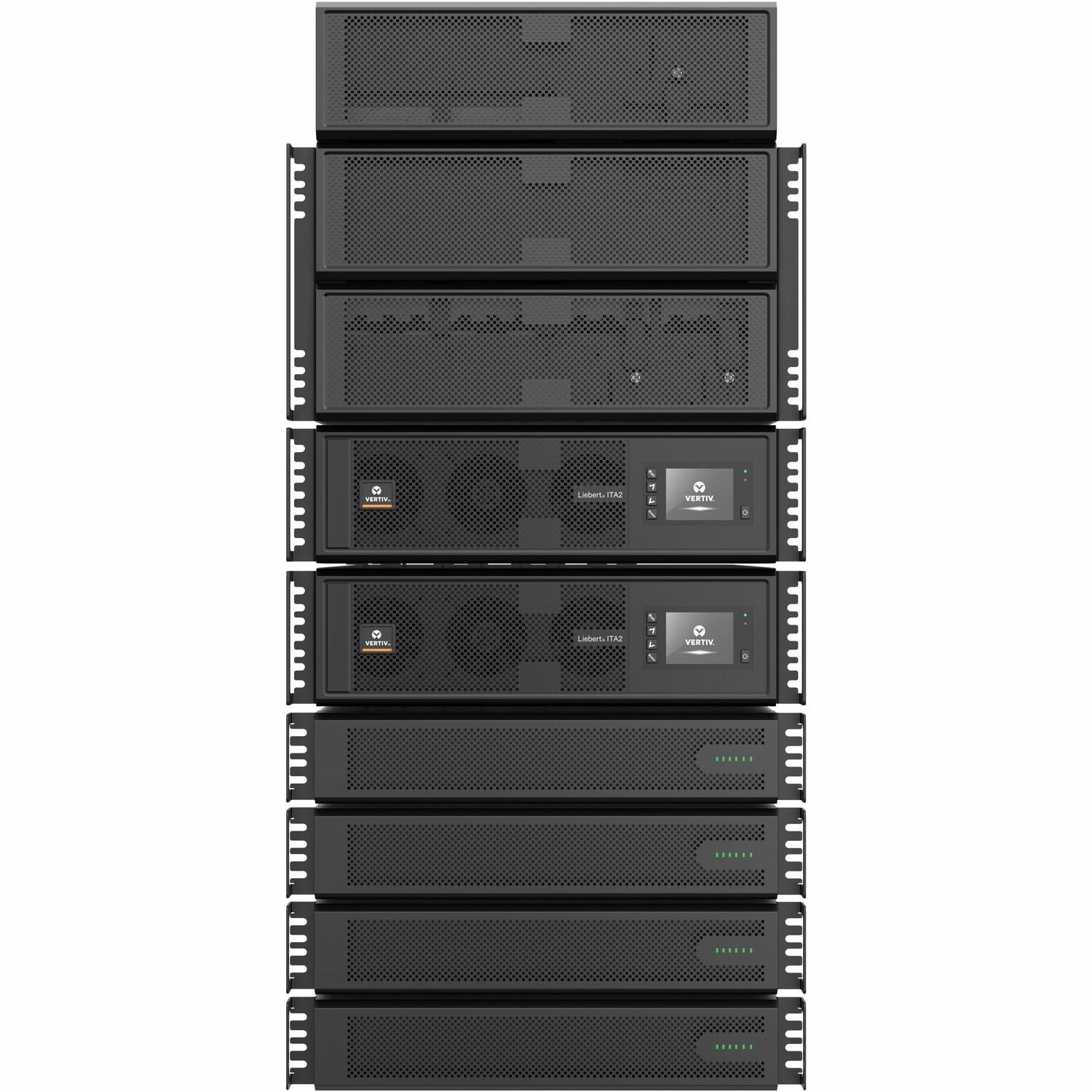Vertiv Liebert ITA2 UPS - 30kVA/30kW 2+0 Parallel ;208/120VAC (220/127VAC) 3-ph 4 Wire w/ SNMP,2 pair ITA2 Lithium-Ion battery (ITA2LI-30KRT208V23UPN)