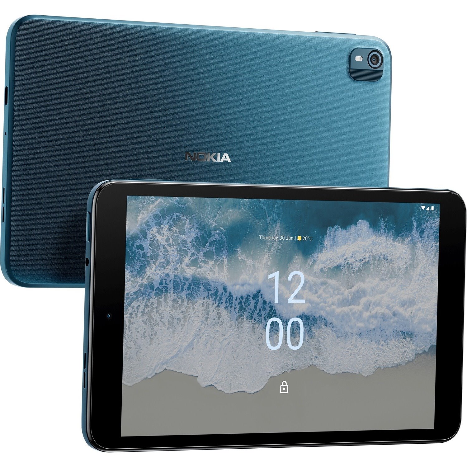 Nokia T10 Tablet - 20.3 cm (8") HD+ - Spreadtrum Unisoc T606 Octa-core - 32 GB - 3 GB Storage - Android 12 - 4G - Ocean Blue