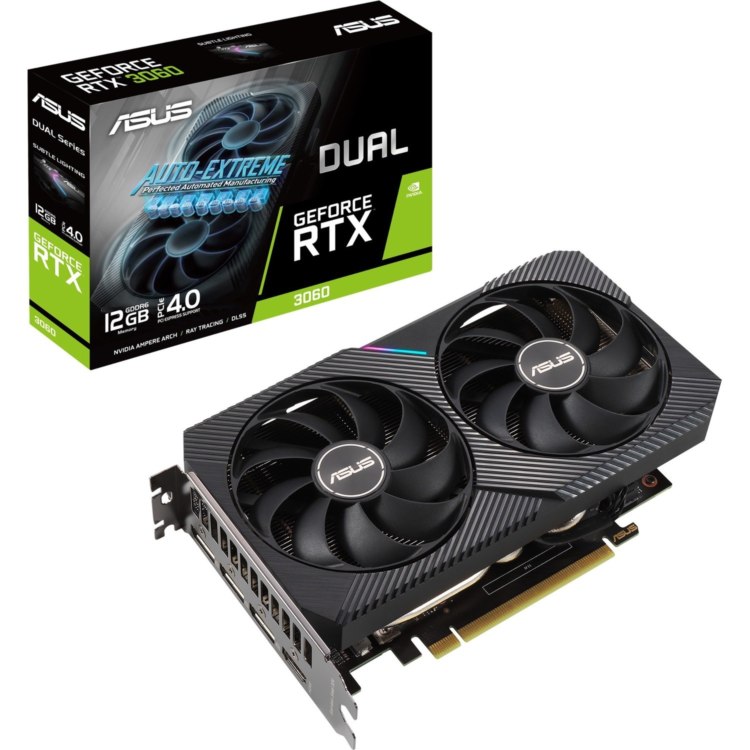 Asus NVIDIA GeForce RTX 3060 Graphic Card - 12 GB GDDR6