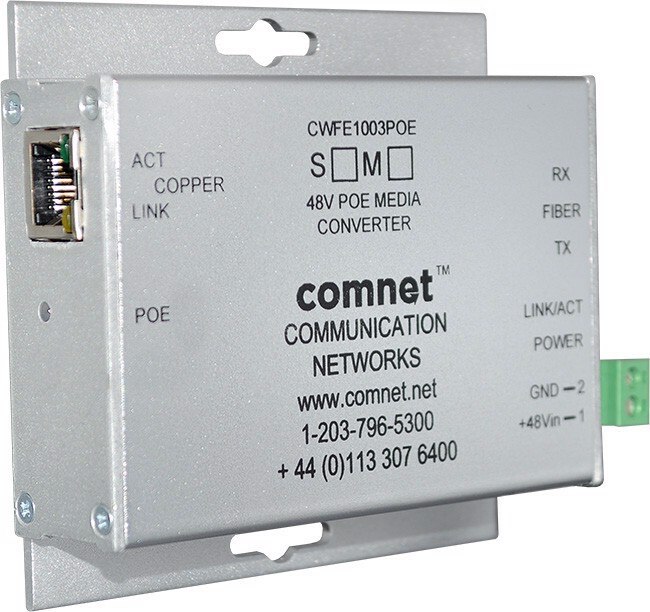 Comnet Hardened 100Mbps Converter "A" Unit