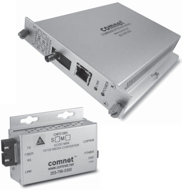 Comnet 100Mbps Media Converter, SC Connector, S