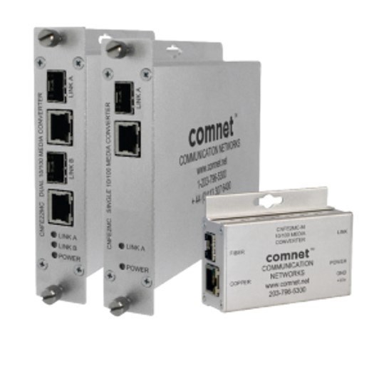Comnet 1 CH Media Converter Ac, 10/100 MBS Mini