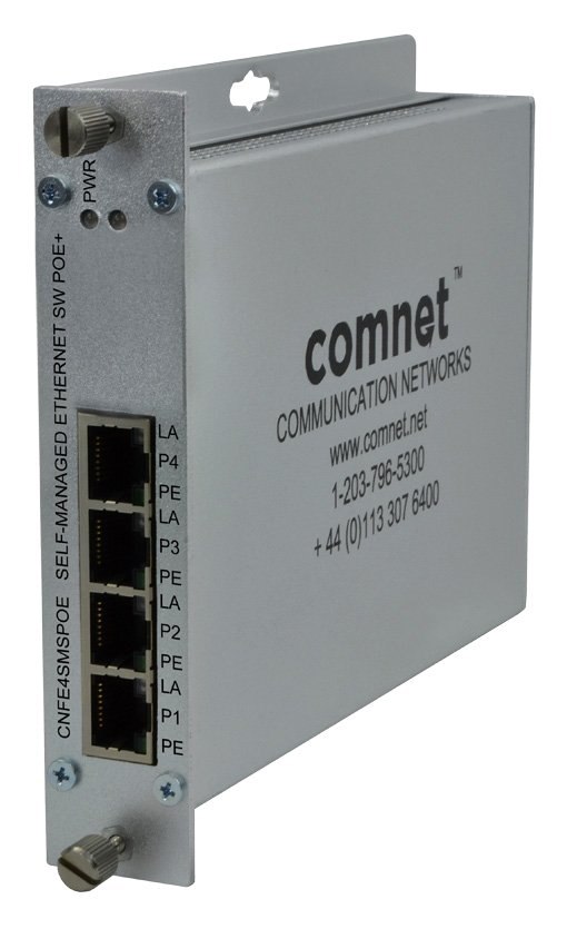 Comnet 4Port S-M Switch 10/100 MBPS