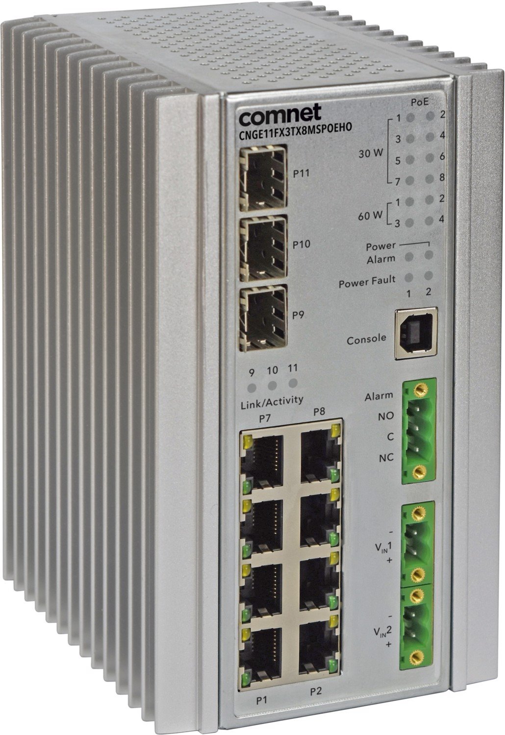 Comnet Hardened 11 Port - 2 X 100/1000/2500FX +