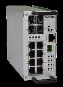 Comnet 12-Port All Gigabit Hardened Auto Dos/Dd