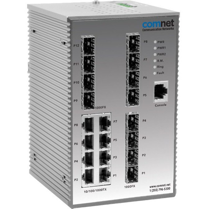 Comnet 20Port Hardened MGD Gigabit