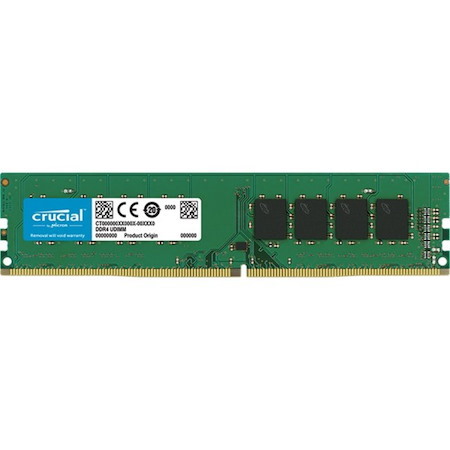 Crucial RAM Module for Desktop PC, Motherboard, Computer - 8 GB (1 x 8 GB) - DDR4-3200/PC4-25600 DDR4 SDRAM - CL22 - 1.20 V