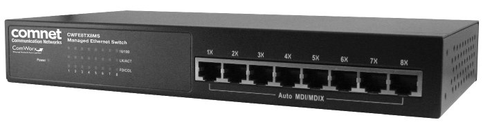 Comnet 8Port 10/100MBPS Managed SW 8