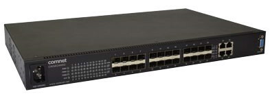 ComNet Commercial Grade 24 Port Gigabit Managed Ethernet Switch