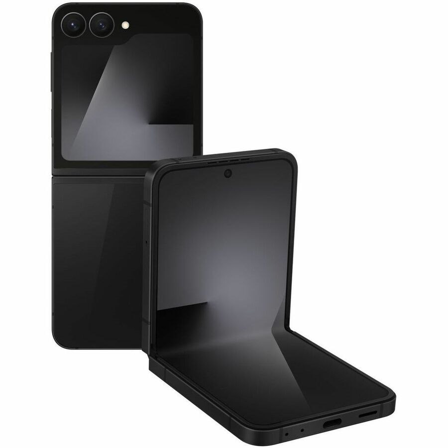 Samsung Galaxy Z Flip7 FE SM-F761B 256 GB Smartphone - 17 cm (6.7") Flexible Folding Screen Dynamic AMOLED 2X Full HD Plus 2640 x 1080 - Deca-core (Cortex X4Single-core (1 Core) 3.20 GHz + Cortex A720 Dual-core (2 Core) 2.90 GHz + Cortex A720 Triple-core (3 Core) 2.60 GHz + Cortex A520 Quad-Core (4 Core) 1.95 GHz) - 8 GB RAM - Android 16 - 5G - Black