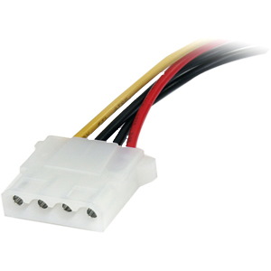 StarTech.com 15 cm SATA to LP4 Power Cable Adapter - F/M