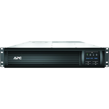 APC Smart-UPS, Line Interactive, 3kVA, Rackmount 2U, 230V, 8x IEC C13+1x IEC C19 outlets, SmartSlot, AVR, LCD