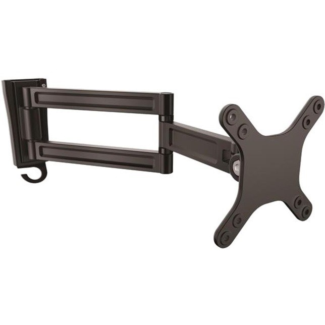 StarTech.com Wall Mount Monitor Arm, Dual Swivel, Supports 13'' to 34" (33.1lb/15kg) Monitors, VESA Mount, TV Wall Mount, TV Mount