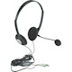 Manhattan Stereo Headset with Microphone and In-Line Volume Control