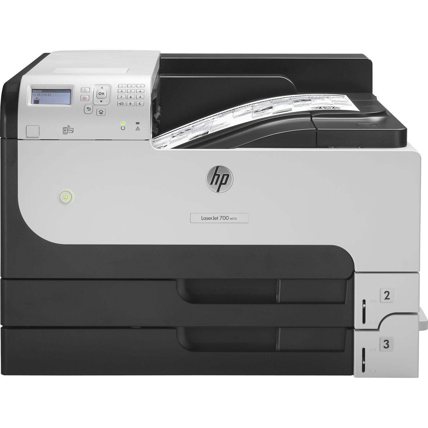 HP LaserJet Enterprise 700 M712N Desktop Laser Printer - Monochrome