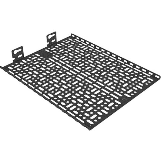 Chief Component Storage Panel for Flat Panel Floor Support System - Black
