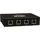 Eaton Tripp Lite Series 4-Port VGA over Cat5/6 Splitter/Extender, Box-Style Transmitter for Video, Up to 1000 ft. (305 m), TAA