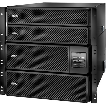 APC Smart-UPS On-Line, 10kVA/10kW,Rackmount 10U, 208V, 2x L5-20R+4x L6-20R+2x L6-30R+2x L14-30R NEMA, NMC,W/ transformer 208V/240V to 120V,W/ rail kit
