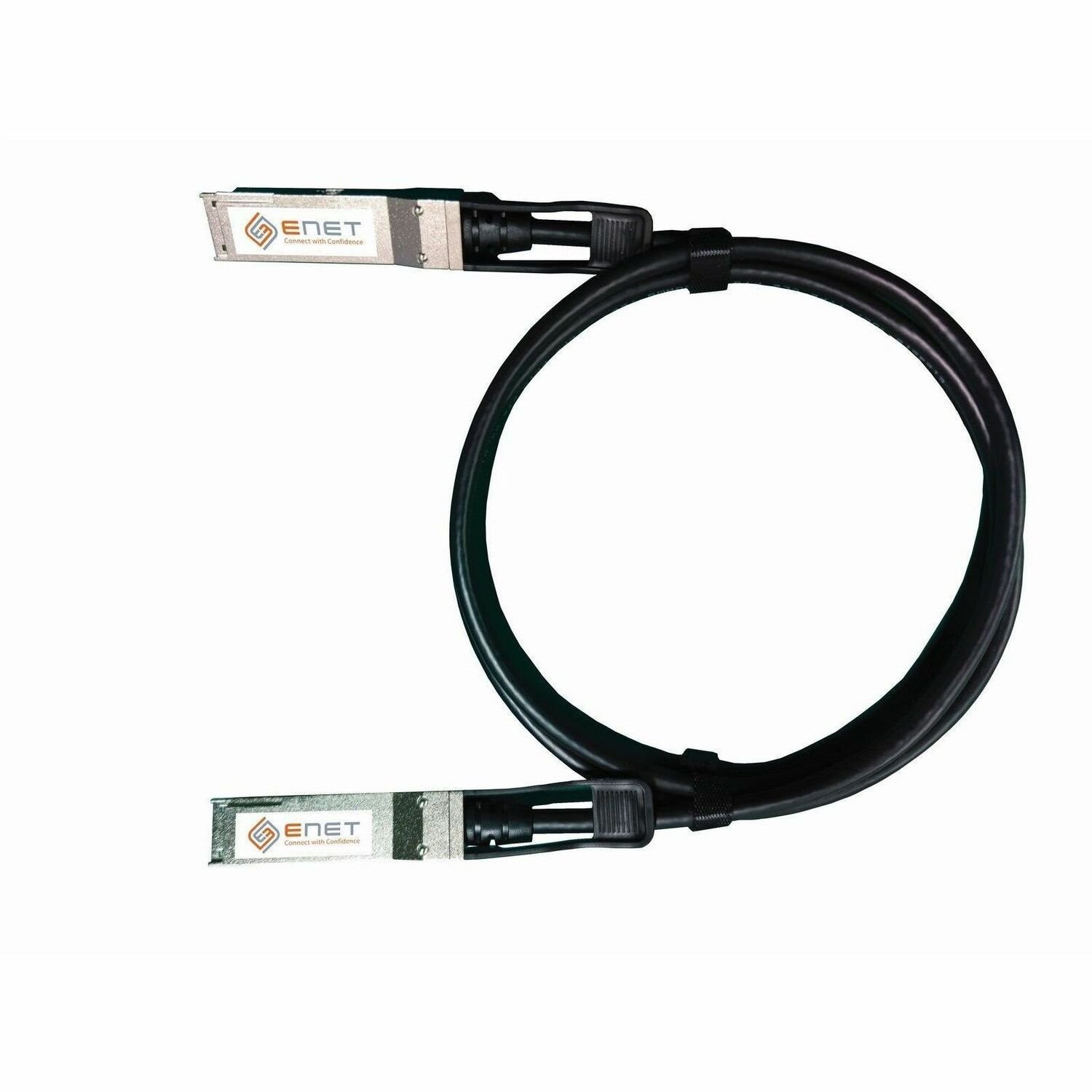 NVIDIA Mellanox MCP1650-V002E26 Compatible TAA Compliant 200GBASE-DAC QSFP56 InfiniBand Direct Attach Copper Cable 2m (6.56 ft) LSZH 26AWG