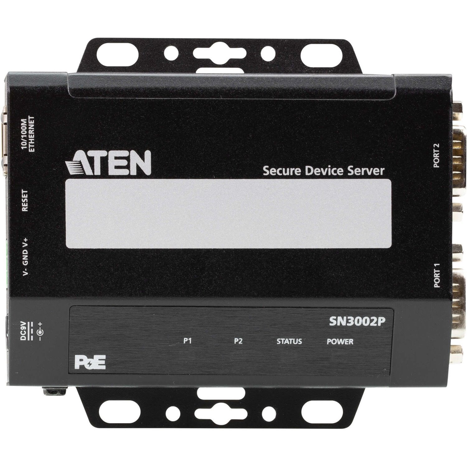 ATEN SN3002P 2-Port RS-232 Secure Device Server with PoE