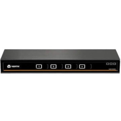 Vertiv Cybex SC900 Secure KVM | Dual Head | 4 Port Universal DisplayPort | NIAP version 4.0 Certified