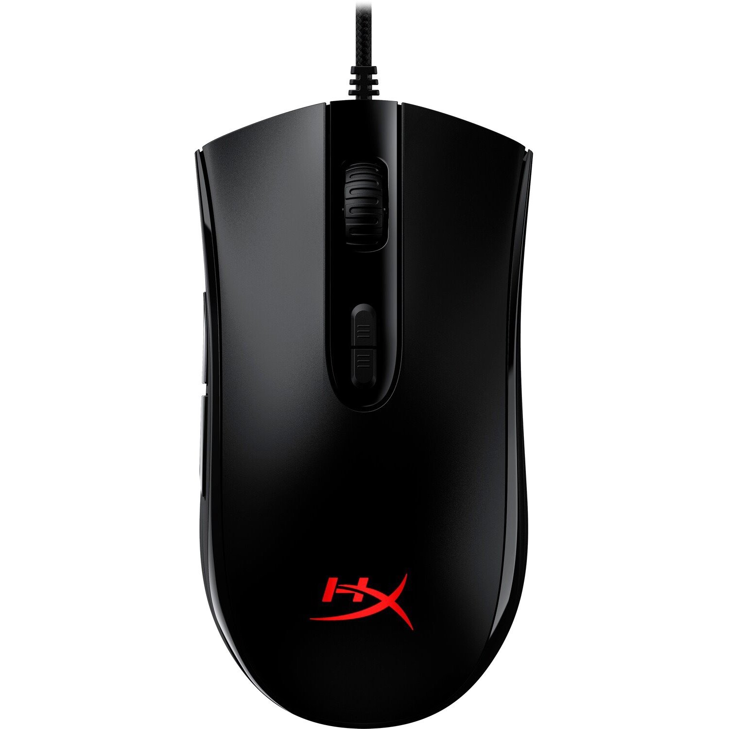 HyperX Pulsefire Core Gaming Mouse - USB 2.0 - Optical - 7 Button(s) - 7 Programmable Button(s) - Black