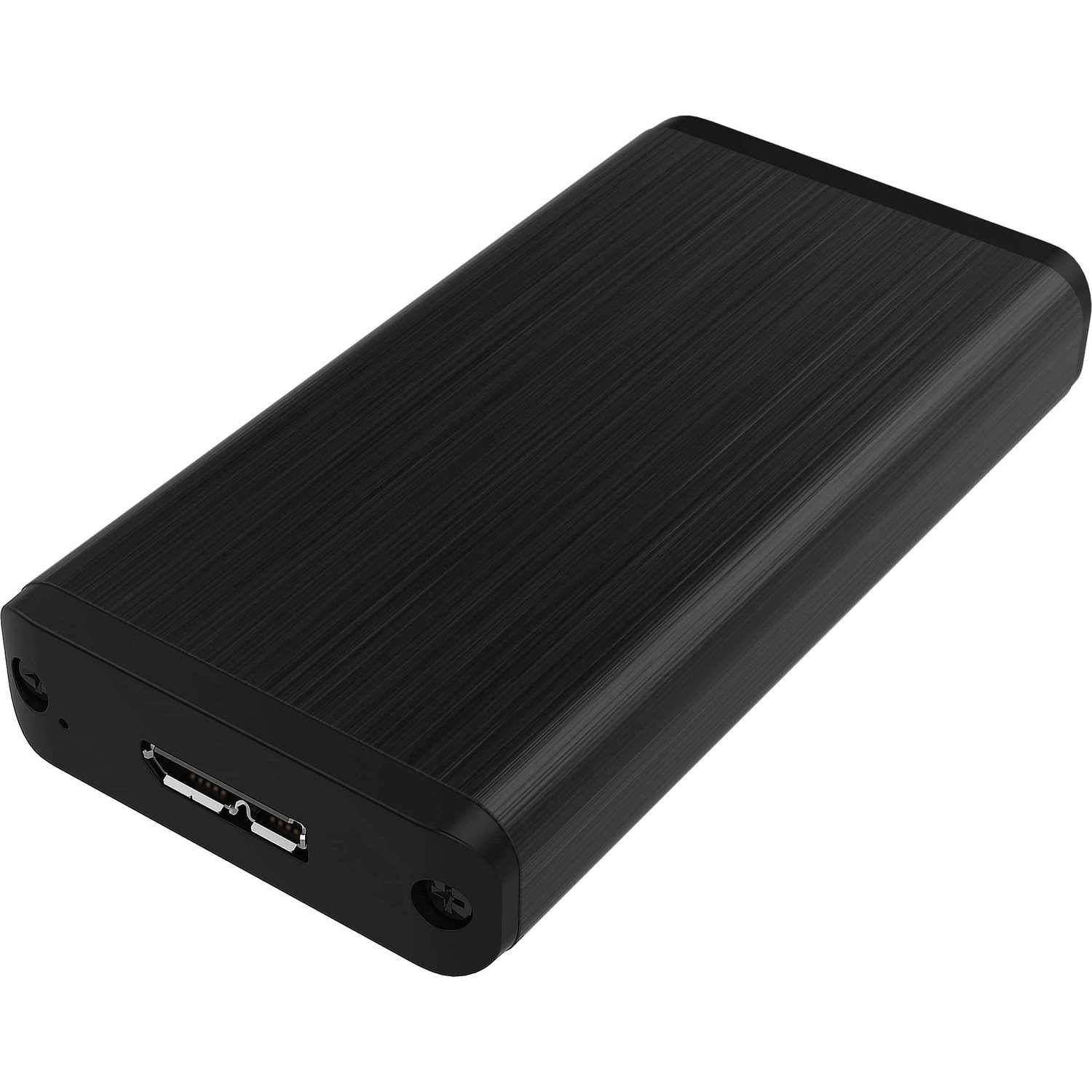 Sabrent EC-UKMS Drive Enclosure - USB 3.0 Host Interface External - Black