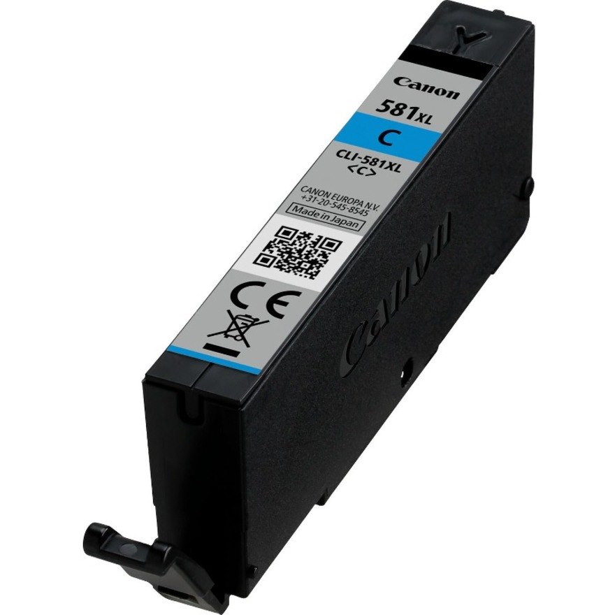 Canon CLI-581XL Original High Yield Inkjet Ink Cartridge - Cyan - 1 Pack