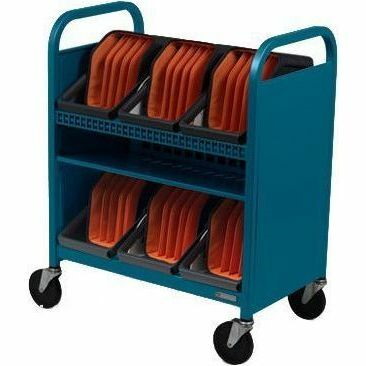 Bretford CUBE Transport Cart with Caddies - TVCT30CAD