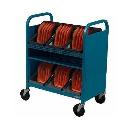 Bretford CUBE Transport Cart with Caddies - TVCT30CAD