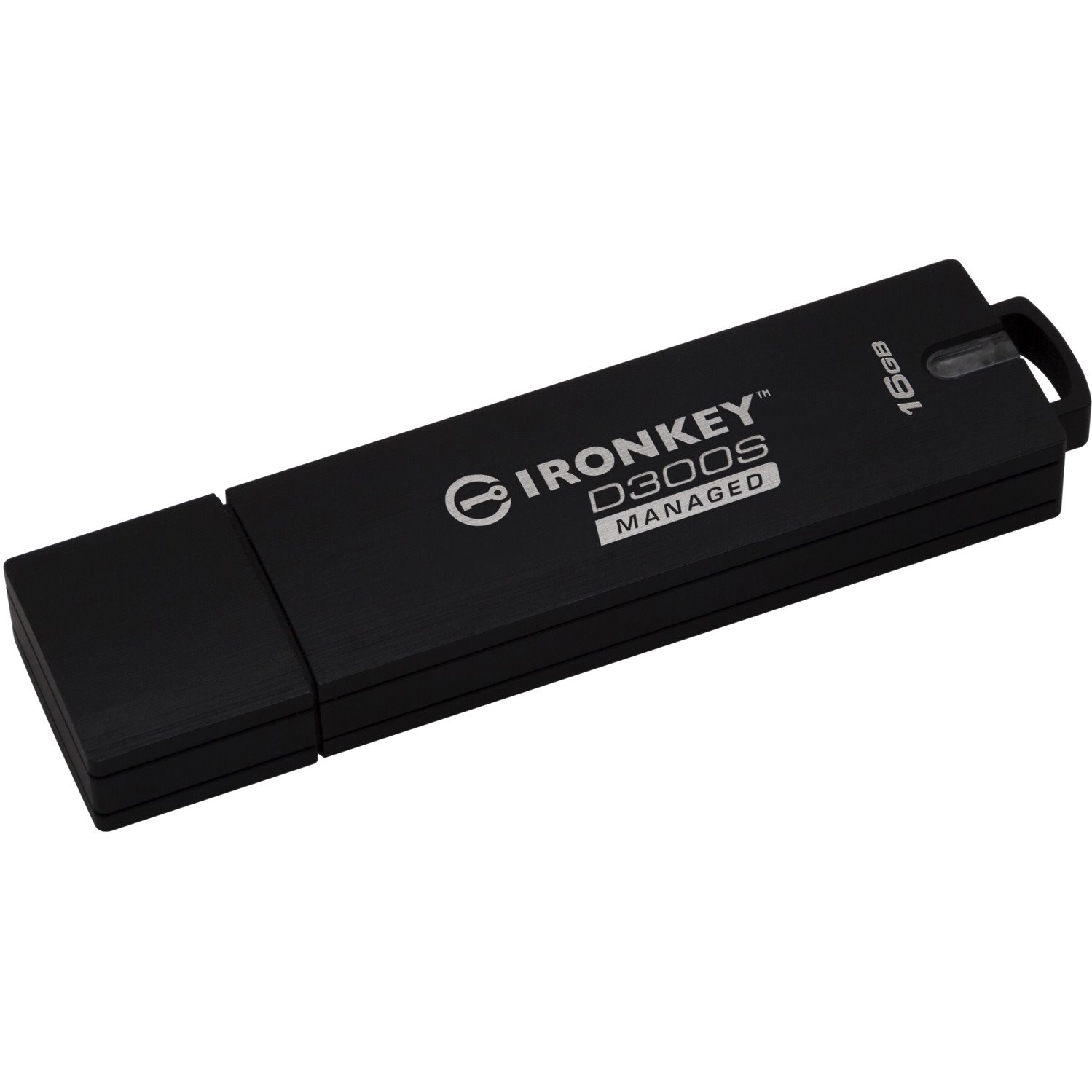 IronKey D300SM 16 GB USB 3.1 Flash Drive - 256-bit AES - TAA Compliant
