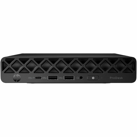 HP ProDesk 4 G1i Desktop Computer - Intel Core Ultra 5 235T - 16 GB - 512 GB SSD - Mini PC - Jack Black