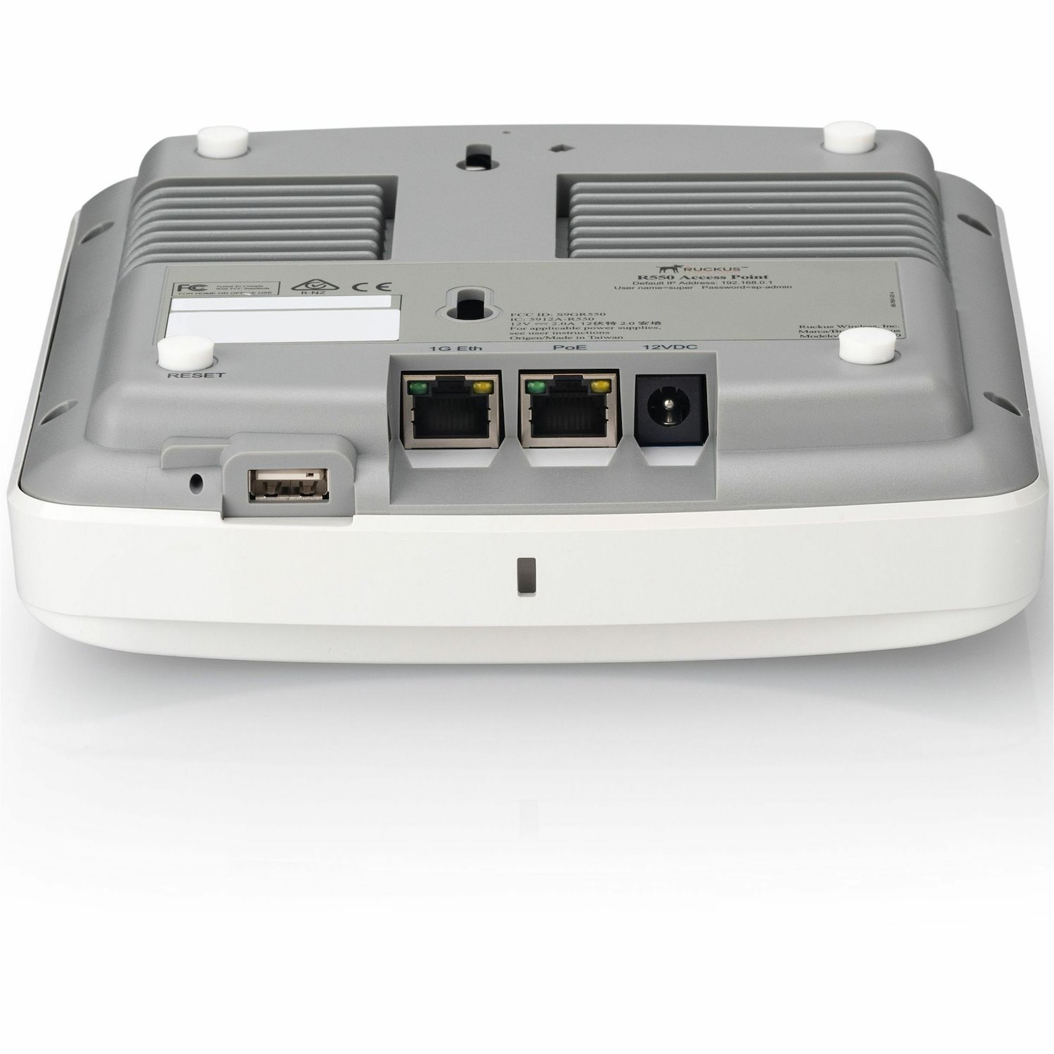 CommScope R550 Dual Band IEEE 802.11a/b/g/n/ac/ax/i/r/k/v 1.73 Gbit/s Wireless Access Point - Indoor