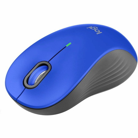 Logitech Signature M550 L Full Size Wireless Mouse - For Large Sized Hands, 2-Year Battery, Silent Clicks, Bluetooth, Blue