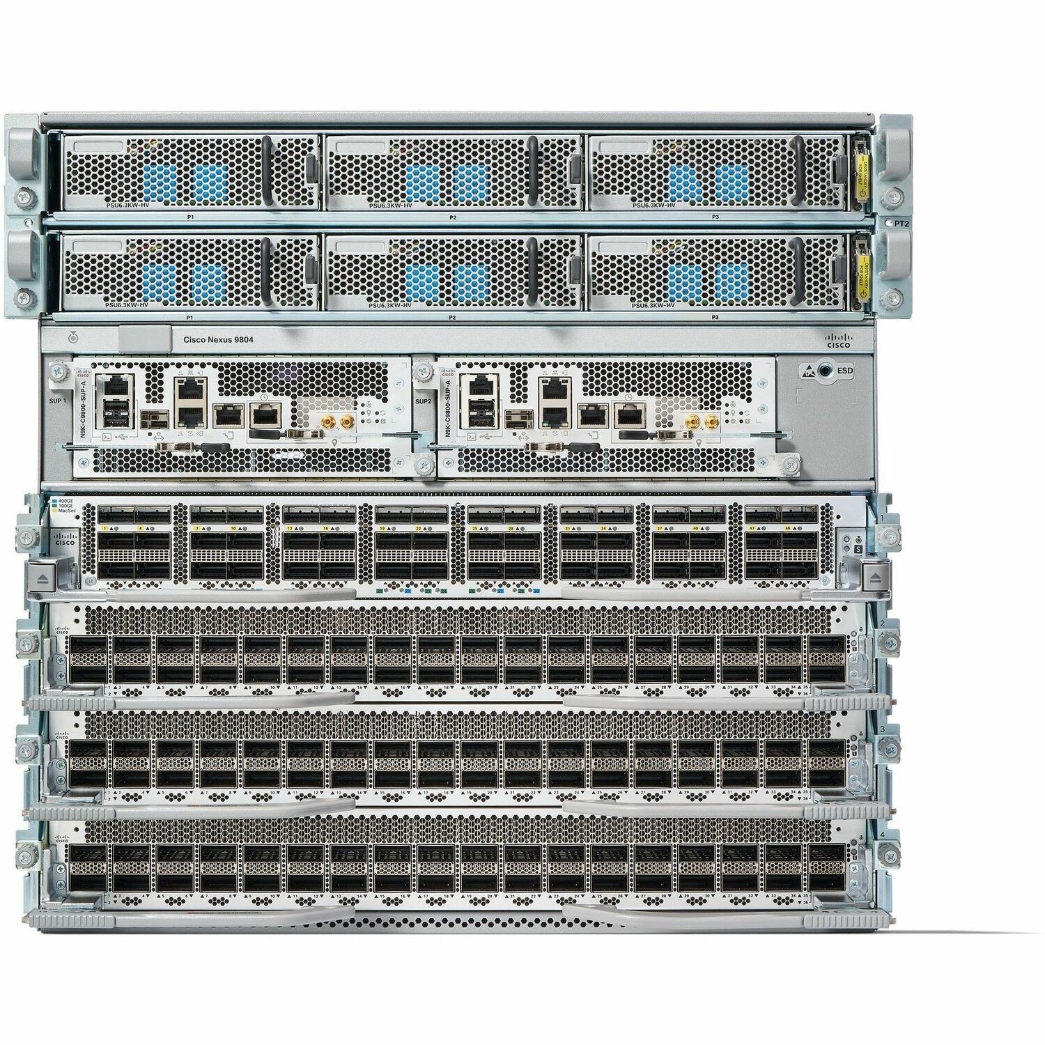 Cisco Nexus 9800 4-slot Chassis