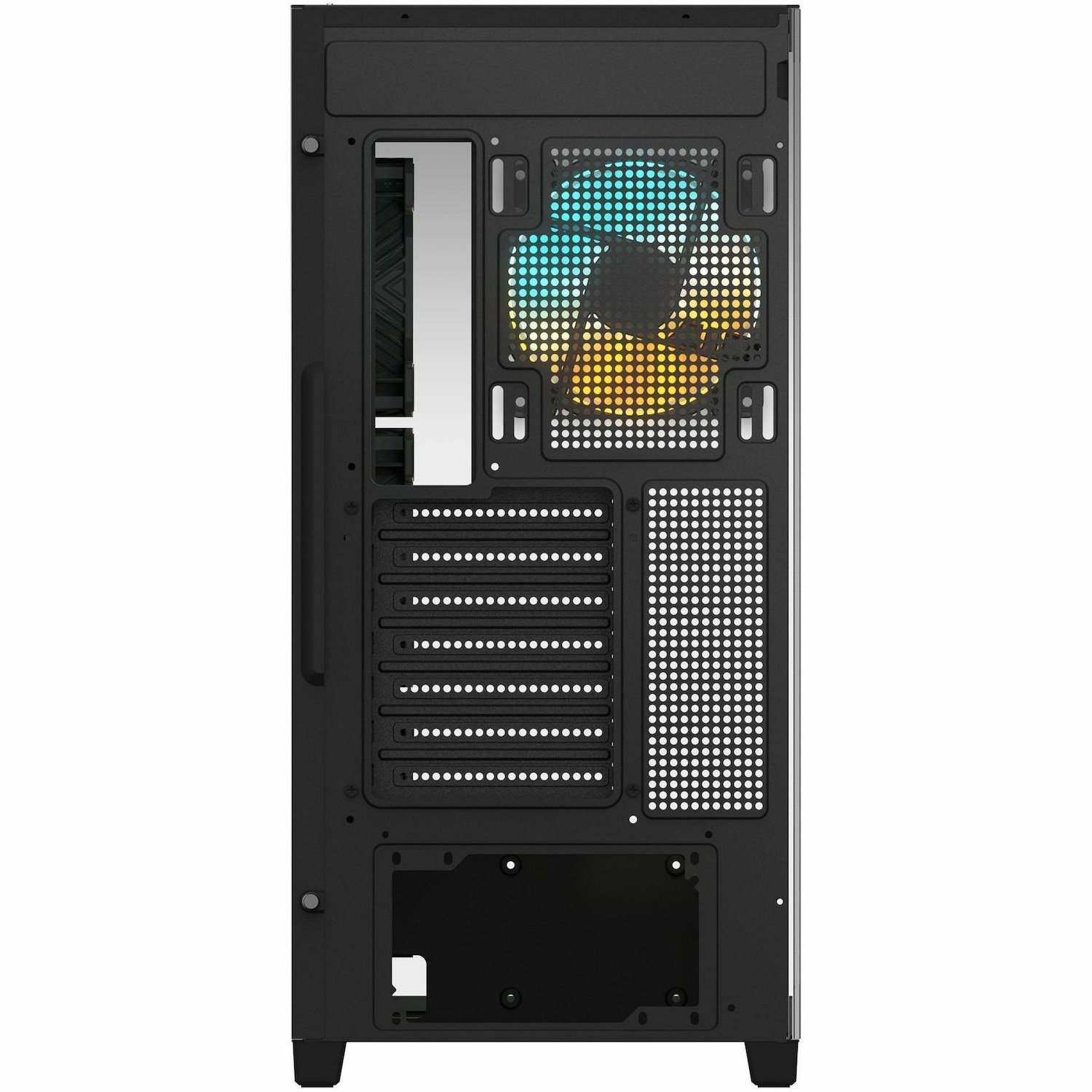 GIGABYTE C500 PANORAMIC STEALTH Gaming Computer Case - Mini ITX, Micro ATX, ATX Motherboard Supported - Mid-tower - Steel, Plastic, Glass, Tempered Glass - Black