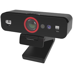 Adesso CyberTrack F1 Webcam - Window Hello Certified - 2.1 Megapixel - 30 fps - USB 2.0 - 1 Each