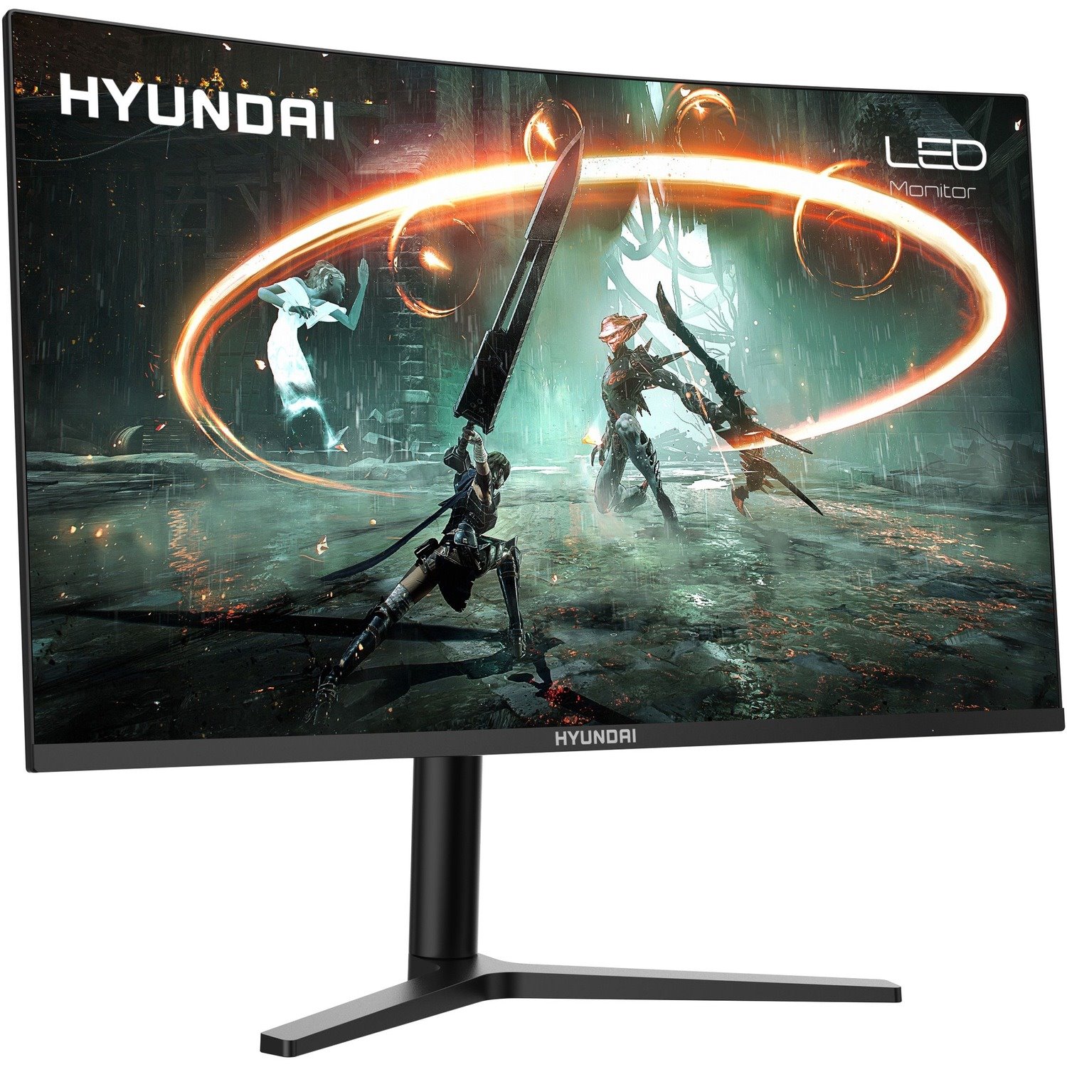 Hyundai 32-Inch Curved Gaming Monitor, 165Hz, 1080p Full HD (1920x1080) LED, HDMI, VESA Mountable, Black, 32CGM Series