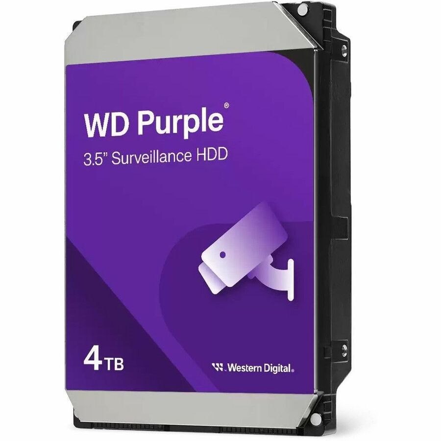 WD Purple Festplatte - 3,5" Intern - 4 TB - SATA - Conventional Magnetic Recording (CMR) Method