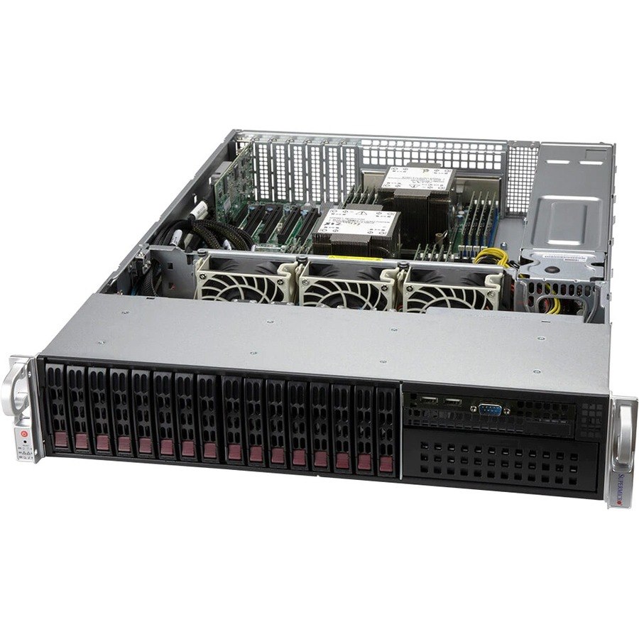 Supermicro SuperServer SYS-220P-C9R Server Barebone System - 2U Rack-mountable - Socket LGA-4189 - 2 x Processor Support