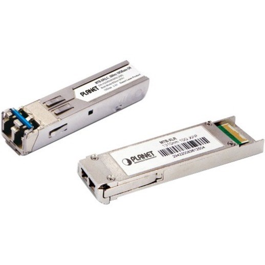 Planet 1-Port 10GBASE-SR SFP+ Fiber Optic Module - 300m