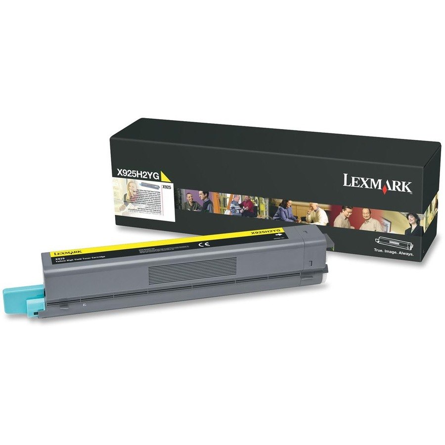 Lexmark X925H2YG Original Laser Toner Cartridge - Yellow Pack