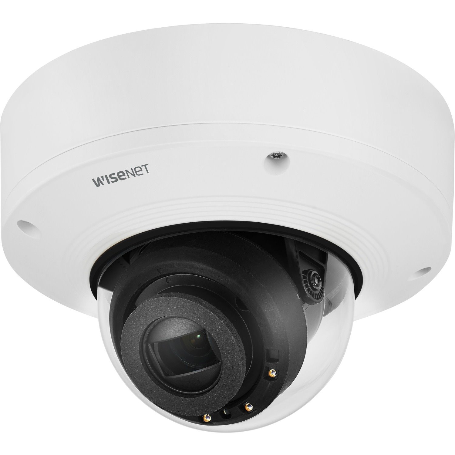 Wisenet XNV-6081RE 2 Megapixel Indoor/Outdoor HD Network Camera - Color, Monochrome - Dome - Signal White