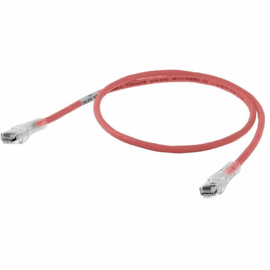 Hubbell P-Cord,Nextspeed,Cat6,Secureboot,Pk,15Ft