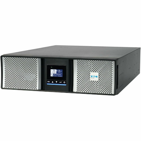 Eaton 9PX G2 5000VA 5000W 208V Online Double-Conversion UPS - L6-30P or Hardwired Input, 2 L6-20R, 2 L6-30R, Hardwired Output, Cybersecure Network Card, Extended Run, 3U Rack/Tower