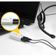 StarTech.com 3.5mm 4 Position to 2x 3 Position 3.5mm Headset Splitter Adapter M/F - White