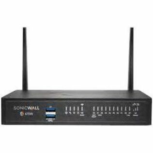 SonicWall TZ470W Network Security/Firewall Appliance - 3 Year SECURE UPGRADE ESSENTIAL EDITION