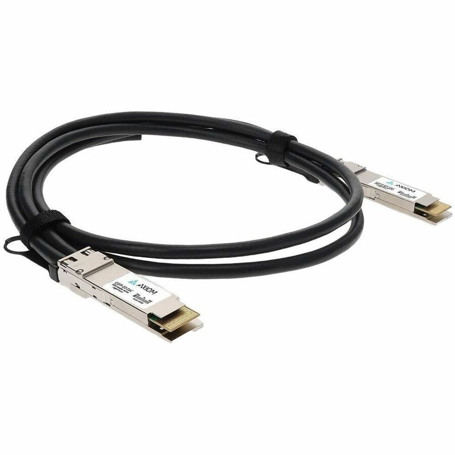 Axiom 400GBASE-CU QSFP-DD Passive DAC Cable Cisco Compatible 0.5m