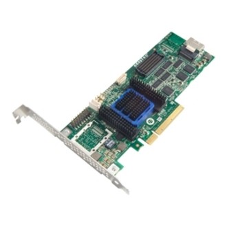 Microchip Adaptec 6405 SAS-controller - Serial ATA/600, 6Gb/s SAS - PCI Express 2.0 x8 - Low-profile - Plug-in kaart