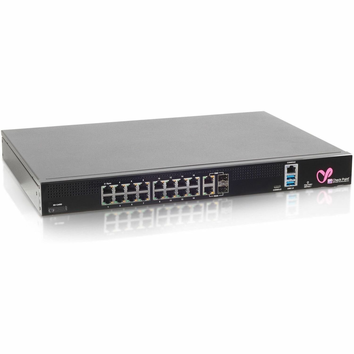 Check Point Quantum Spark 1600 Network Security/Firewall Appliance - 5 Year SNBT subscription package and Direct Premium Pro support
